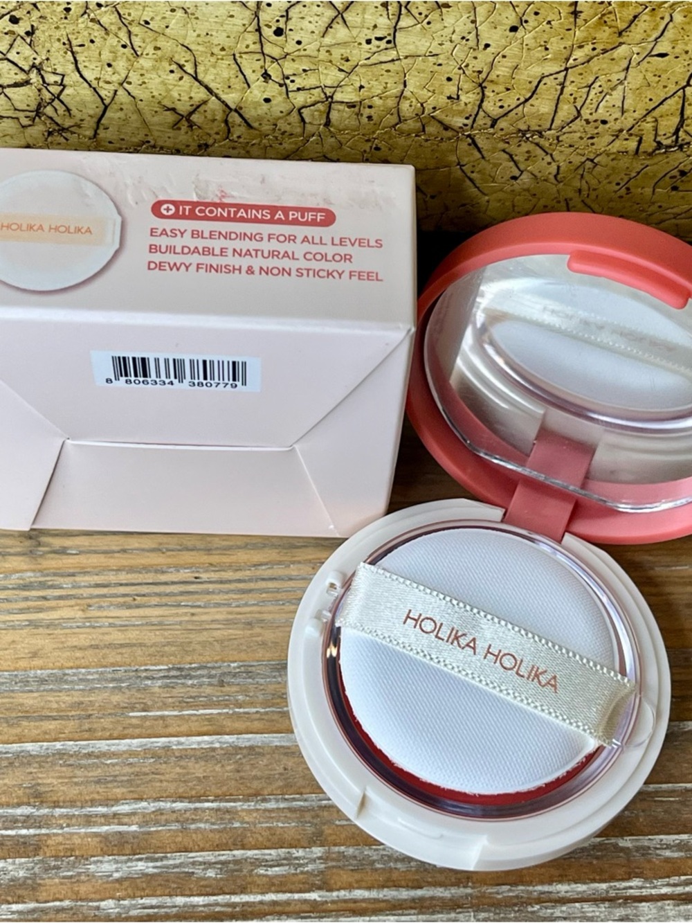 Holika Holika Jelly Dough Blusher - 03 Strawberry Jelly (K-Beauty) - Picture 7 of 7